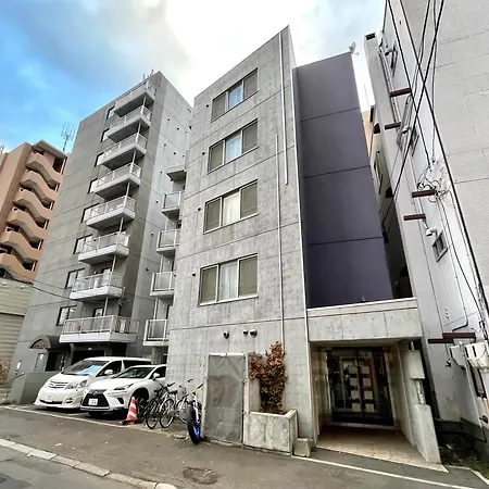 札幌駅徒歩圏内のデザインアパートメントエアコン完備で小型犬滞在可能 外观 照片
