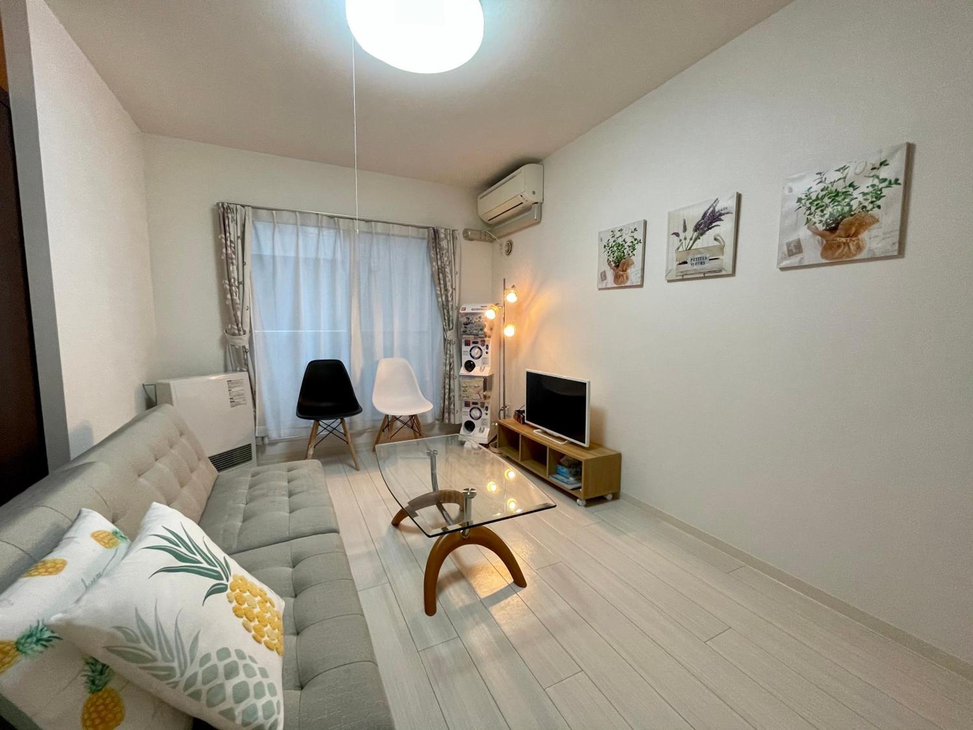 札幌駅徒歩圏内のデザインアパートメントエアコン完備で小型犬滞在可能 Apartment